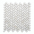 Hot-sale Natural White Herringbone Mosaic Tile Mother of Pearl Shell